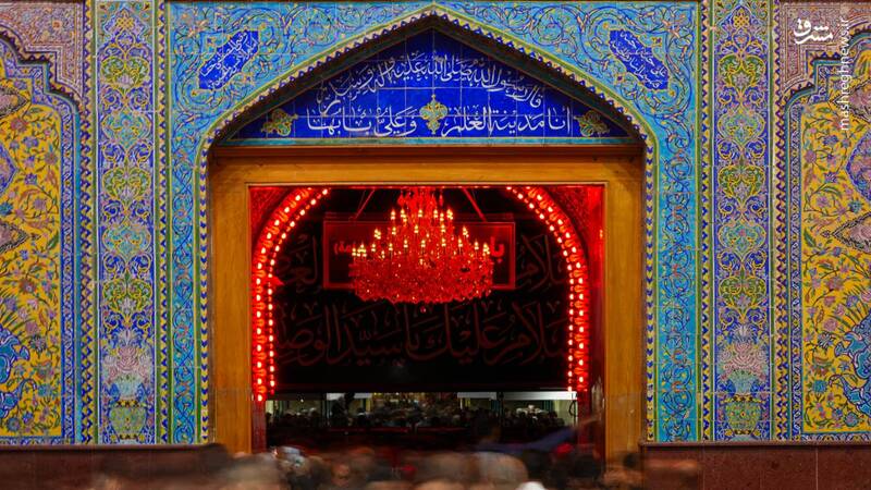 عکس / بیستودومین شب از ماه بندگی در حرم امیرالمومنین 24