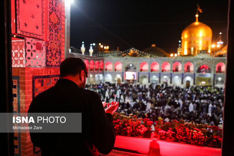 زائران،شب،قدر،رضوي،مجاوران،جوشن،غيرايراني،ناشنوا،دعاي،كبير،م ...