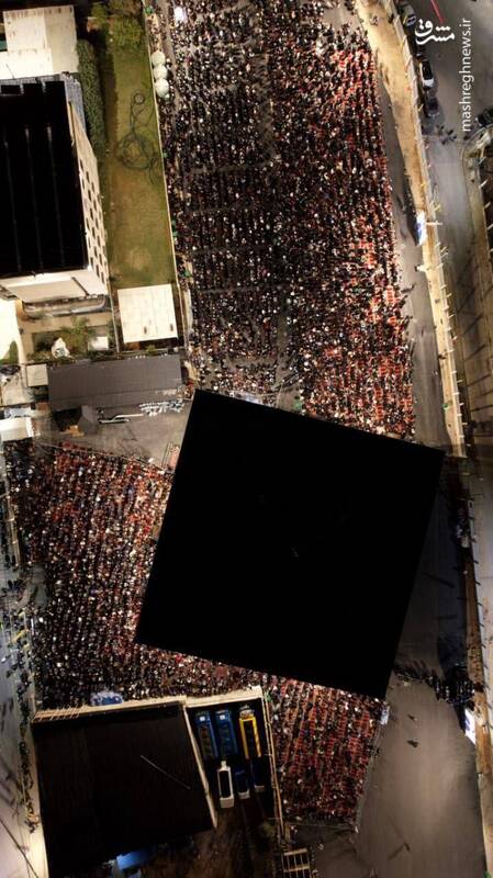 فیلم/ احیای شب بیست و سوم رمضان در جوار مزار شهید نصرالله