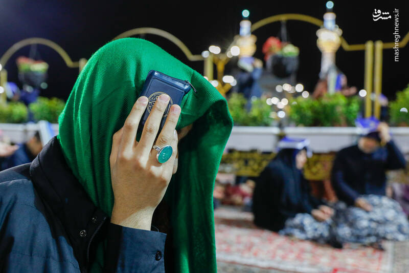 عکس / مراسم احیا شب بیست و سوم ماه رمضان در حرم رضوی 20