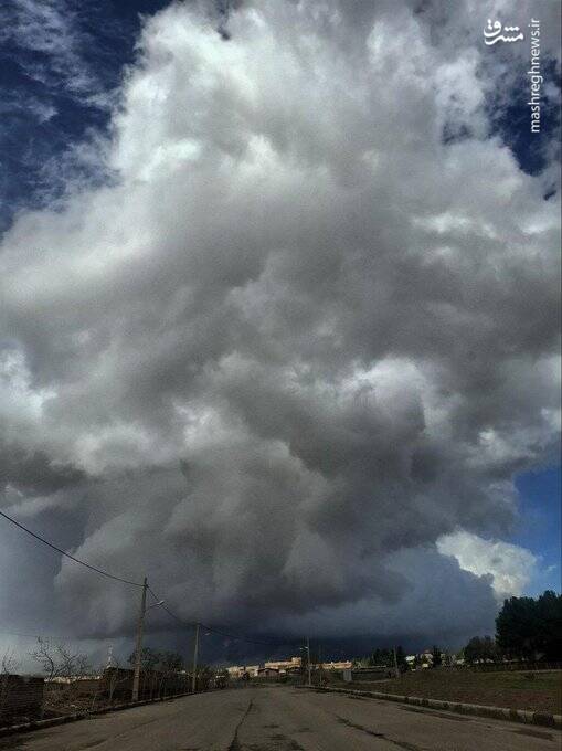 تصاویری از توده تندری در شمال خراسان جنوبی 3