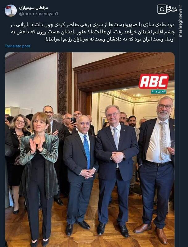 دود عادی سازی با صهیونیستها در چشم اقلیم نشینان خواهد رفت