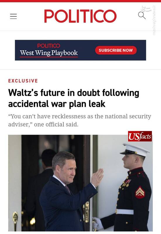 ترامپ در حال بررسی موضوع اخراج مایک والتز است