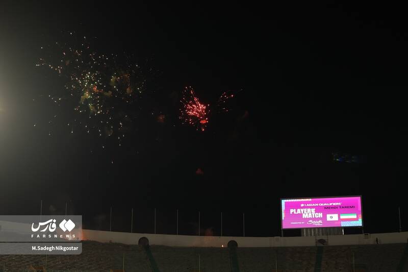 عکس/ جشن صعود ایران به جام جهانی ٢٠٢۶