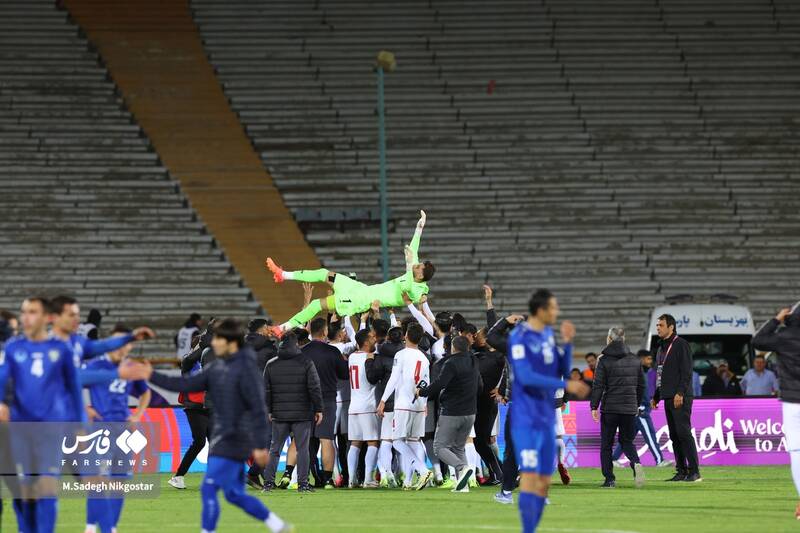 عکس/ جشن صعود ایران به جام جهانی ٢٠٢۶