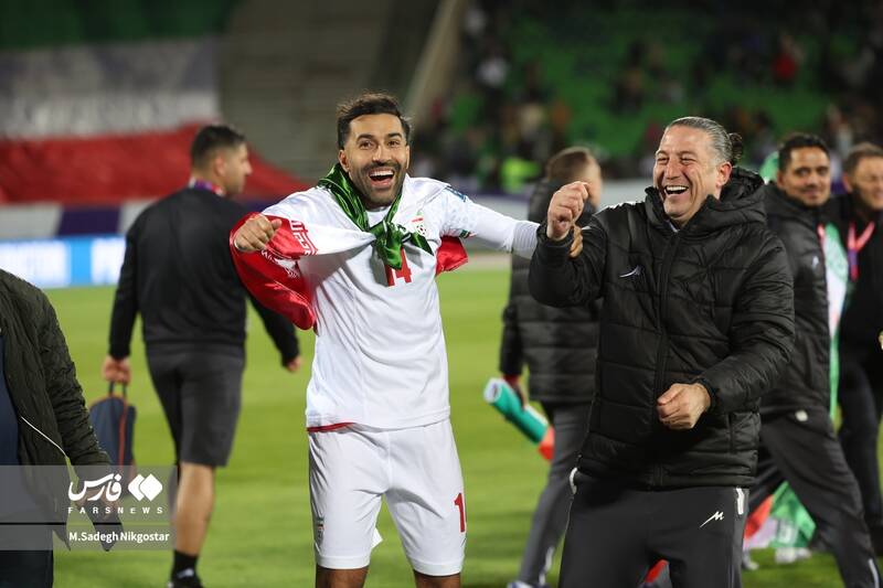 عکس/ جشن صعود ایران به جام جهانی ٢٠٢۶