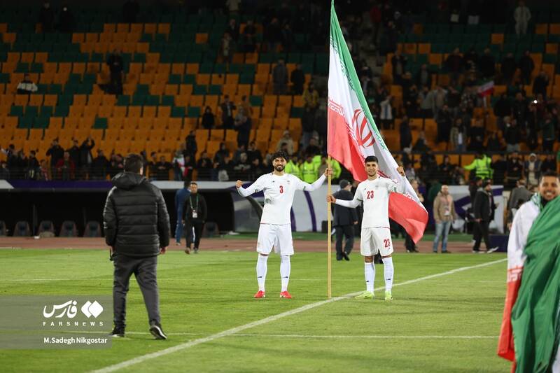 عکس/ جشن صعود ایران به جام جهانی ٢٠٢۶