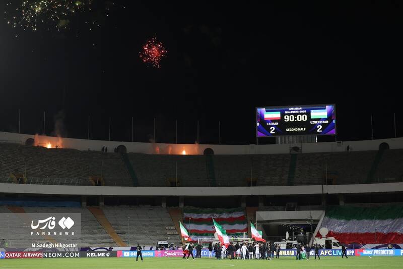 عکس/ جشن صعود ایران به جام جهانی ٢٠٢۶