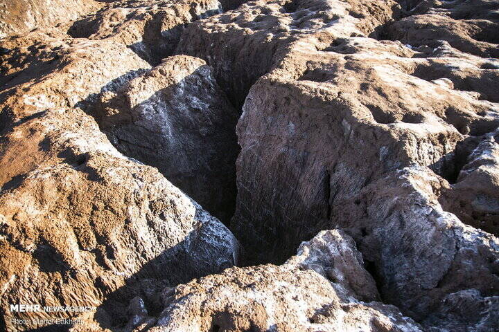 تنها گنبد نمکی متقارن جهان پدیدهای شگفت انگیز در قم