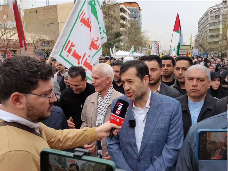 راهپیمایی روز قدس در تهران/ لبیک پایتختنشینان به ندای مظلومیت مردم فلسطین+ عکس و فیلم