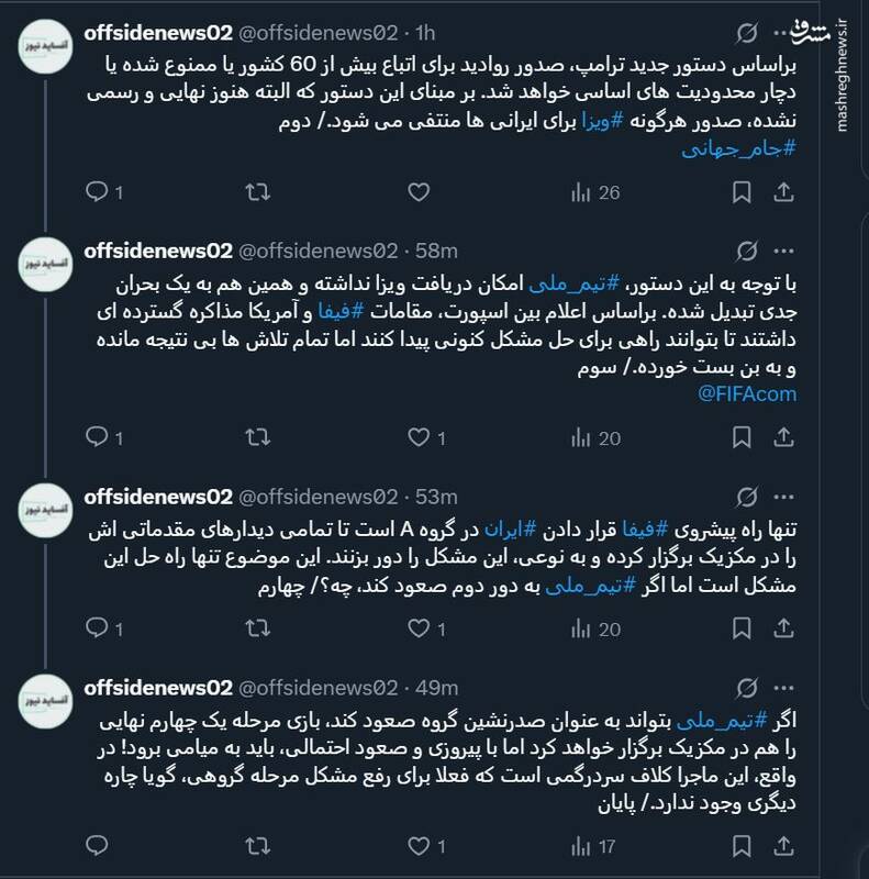 ترامپ کوتاه نیامد؛ تیم ملی به مکزیک می رود؟!