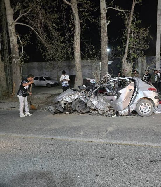 تصادف مرگبار پژو ۲۰۶ در محله فیروزآباد تهران سه کشته برجای گذاشت