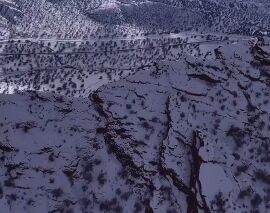 ویدئویی زیبا از زاگرس پوشیده از برف