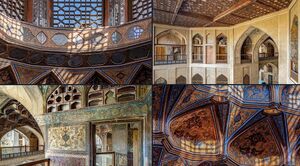 زیبایی عمارت هشت‌بهشت اصفهان در چند تصویر