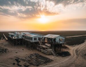 عقب‌نشینی دریای خزر به روایت تصویر