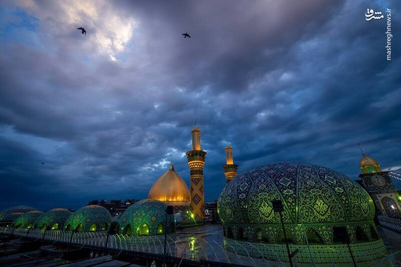 عکس/ نماز عید فطر در کربلا