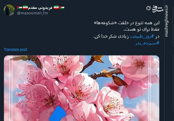 سیزده بدر؛ حواسمان به طبیعت باشد