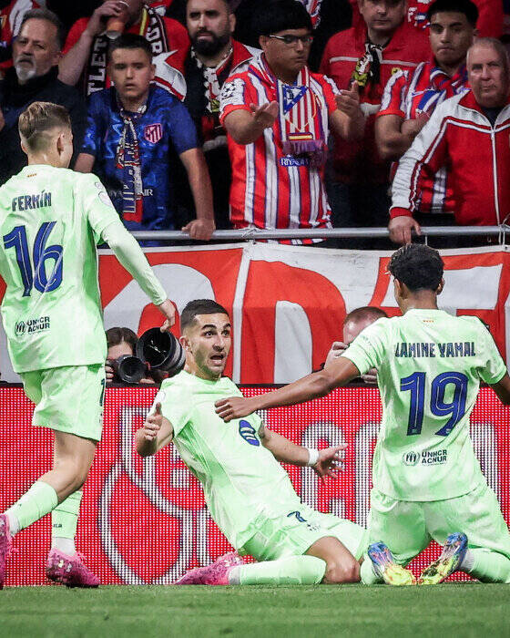 الکلاسیکویی دیگر در کوپادلری؛ صعود سخت بارسلونا به فینال با شکست اتلتیکومادرید