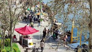 فیلم/ مریوان مملو از گردشگران ایرانی و عراقی