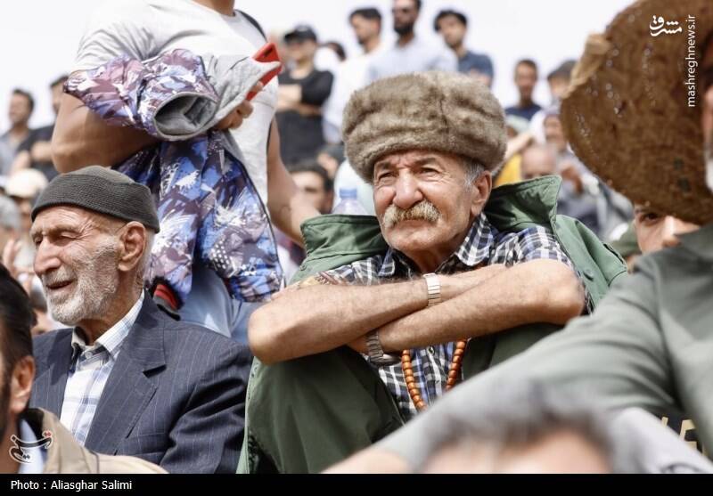 عکس/ رقابتهای کشتی با چوخه گود زینلخان اسفراین