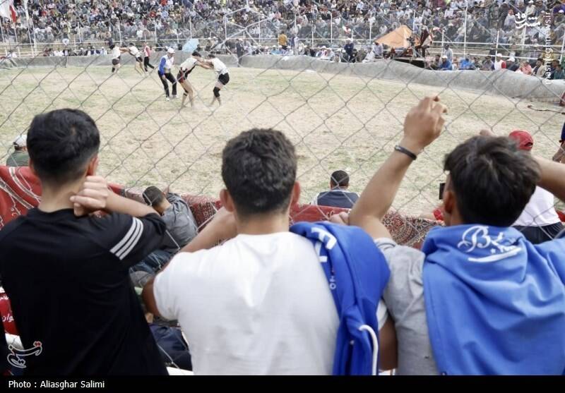 عکس/ رقابتهای کشتی با چوخه گود زینلخان اسفراین