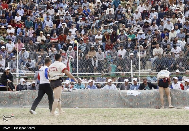 عکس/ رقابتهای کشتی با چوخه گود زینلخان اسفراین