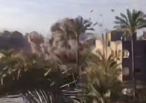 بمباران هولناک صهیونیست‌ها در غزه