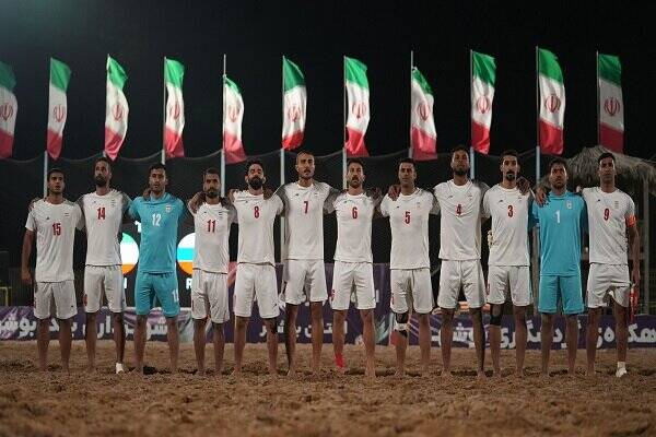 اعلام برنامه بازیهای تیم فوتبال ساحلی در جام جهانی