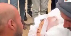 کودکان غزه در روز جهانی کودک+ فیلم