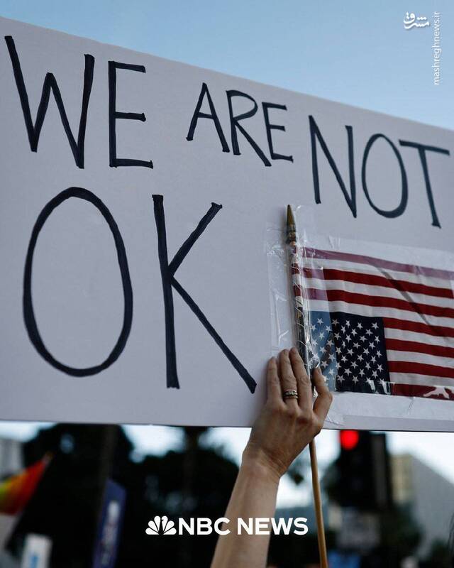 تصاویری از تجمع بزرگ اعتراضی ضد ترامپ در سراسر آمریکا