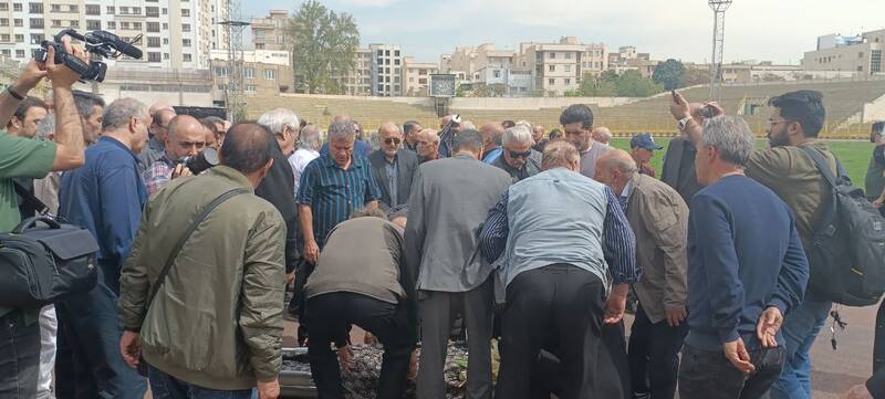 مراسم تشییع پیکر فرامرز ظلی برگزار شد