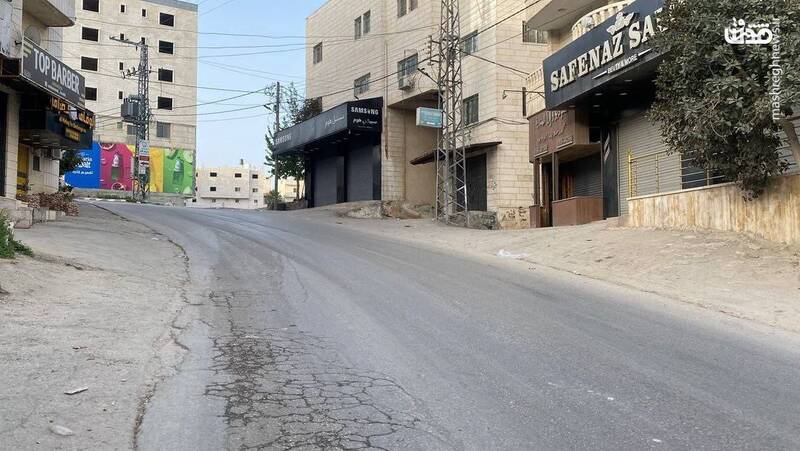 فیلم/ اعتصاب گسترده در کرانه باختری در محکومیت جنگ غزه