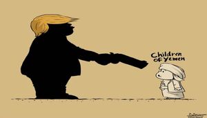 ترامپ و کودکان یمن