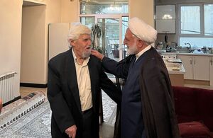 عکس/ دیدار رئیس قوه قضاییه با عنایتالله بخشی