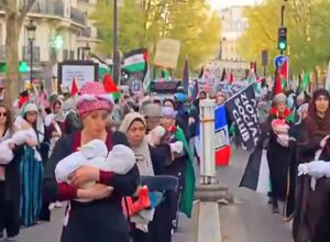 تظاهرات گسترده حمایت از غزه در پاریس