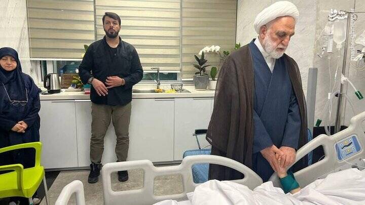 عیادت رئیس قوه قضاییه از مجتبی رحماندوست و سردار بلالی