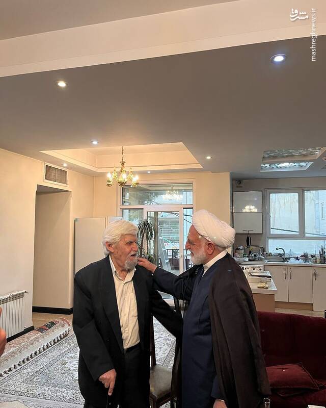 رئیس قوه قضاییه به دیدار عنایتالله بخشی رفت+ عکس
