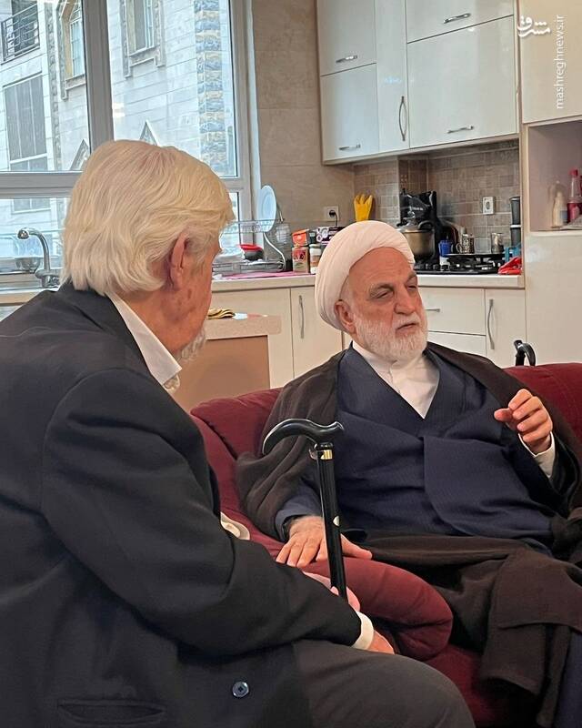 رئیس قوه قضاییه به دیدار عنایتالله بخشی رفت+ عکس