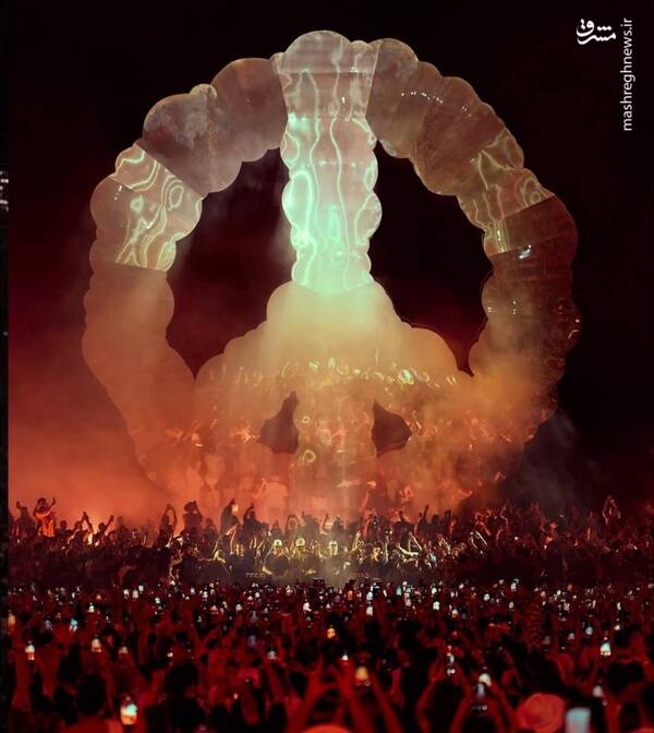 دیسکوی صحرایی در چند کیلومتری مسجدالنبی (ص) +فیلم