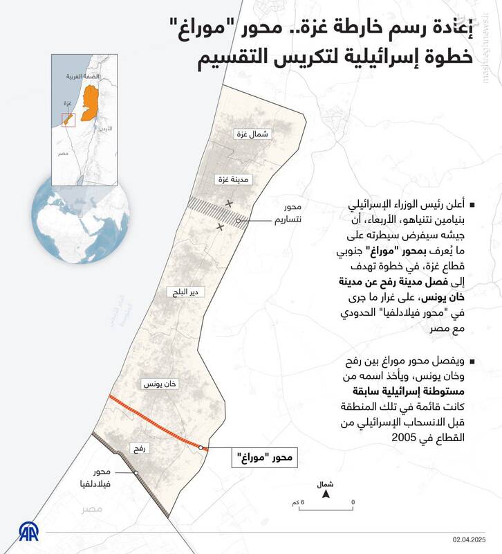 پراکندگی جمعیتی در غزه چگونه است؟+ نقشه