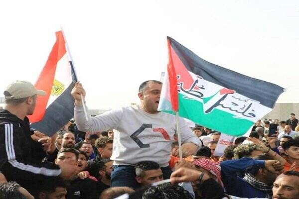 تظاهرات گسترده ضدصهیونیستی مردم مصر