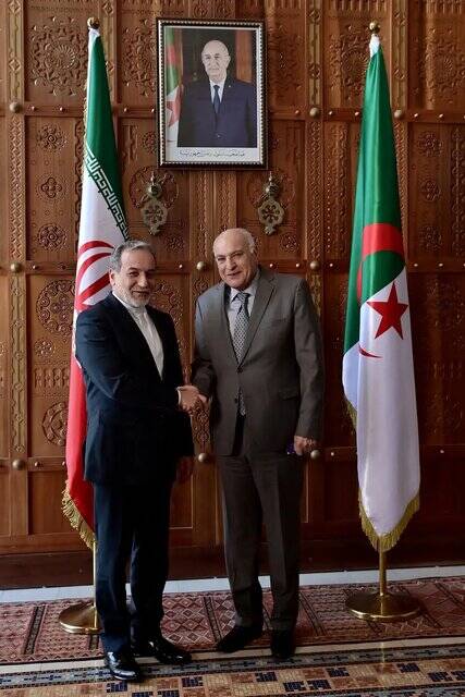 بیانیه وزارت خارجه الجزایر درباره رایزنی عراقچی و عطاف