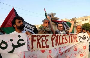 اعتراض پاکستانی‌ها به جنایات صهیونیست‌ها