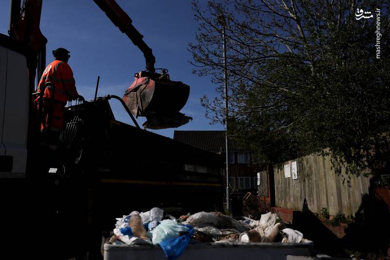 عکس/ دفن دومین شهر بزرگ انگلیس در زباله!