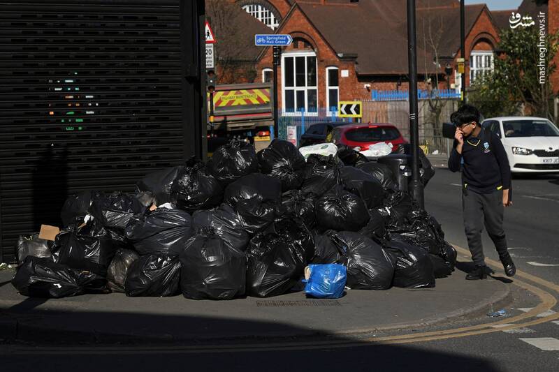 عکس/ دفن دومین شهر بزرگ انگلیس در زباله!