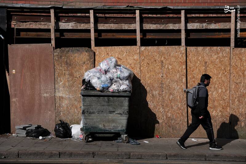 عکس/ دفن دومین شهر بزرگ انگلیس در زباله!