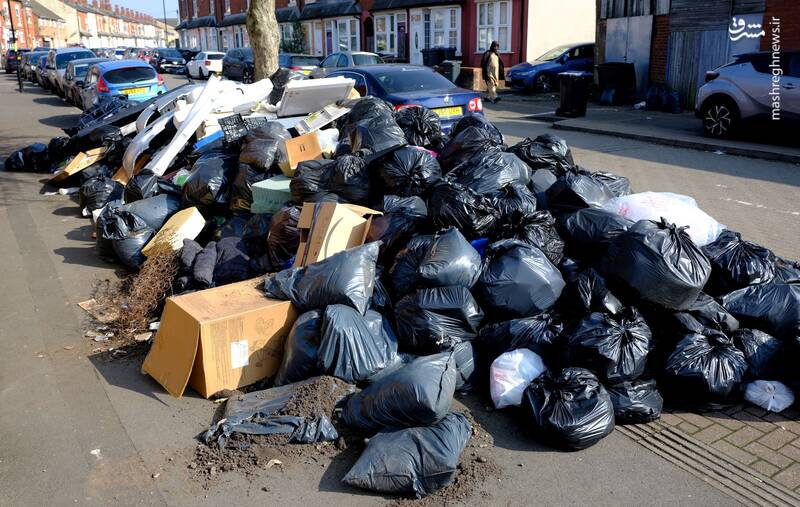 عکس/ دفن دومین شهر بزرگ انگلیس در زباله!