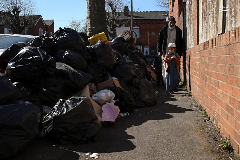 عکس/ دفن دومین شهر بزرگ انگلیس در زباله!