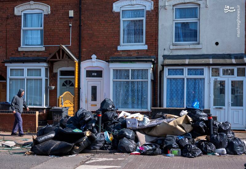 عکس/ دفن دومین شهر بزرگ انگلیس در زباله!