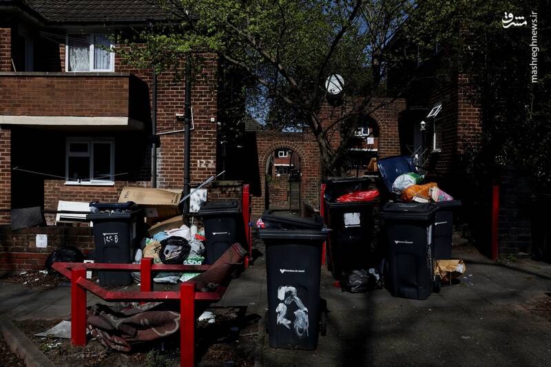 عکس/ دفن دومین شهر بزرگ انگلیس در زباله!